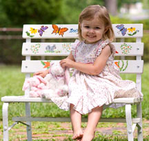 NEW Sarah Louise Smocked Flowered Dress with Pink Embroidered Flowers(CC07116)